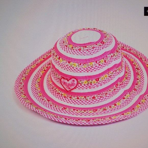 Millymook Pink Fabric Kids Floppy Hat - Picture 2 of 8